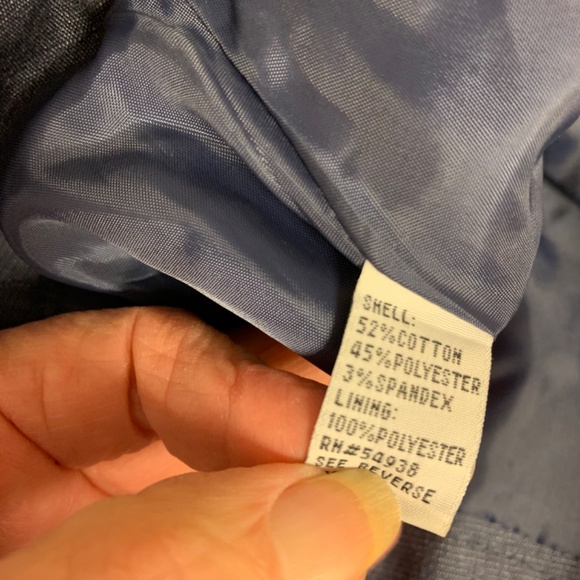 Appraisal Skirt SZ 14 Blue Skater Full Office Sophisticated Classic Corpcore - Picture 5 of 8